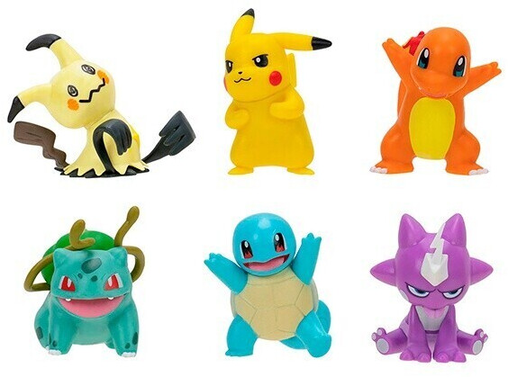 Bandai Pokémon Battle Ready Multi-Pack 6 Figures
