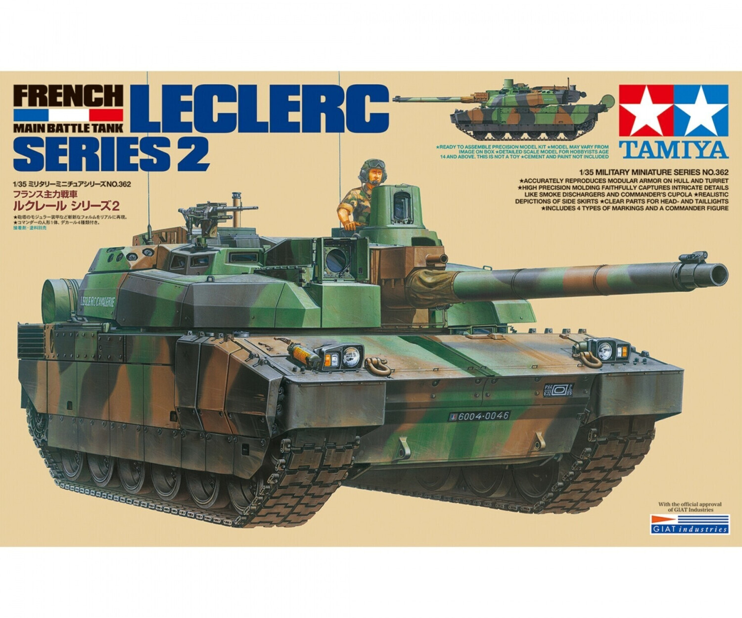 Tamiya Leclerc Serie 2 (300035362)