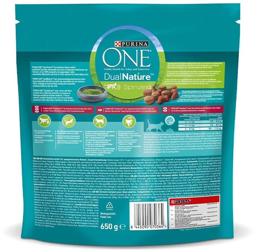 Purina Croquettes pour chat 1.4kg Purina Croquettes pour chat 1.4kg