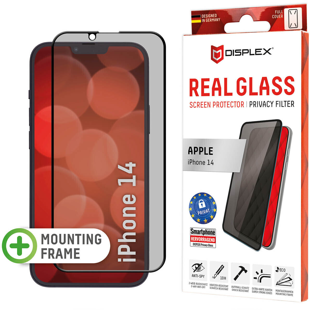 Displex Privacy Glass FC Apple iPhone 13/13 Pro/14