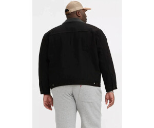 Levi s Sherpa Trucker Big und Tall 384870016 black ab 59 99 Preisvergleich bei idealo