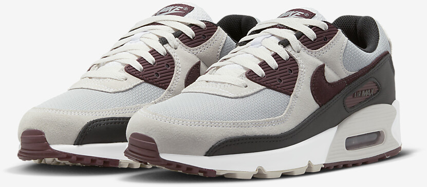 Nike air max 90 burgundy mens outlet