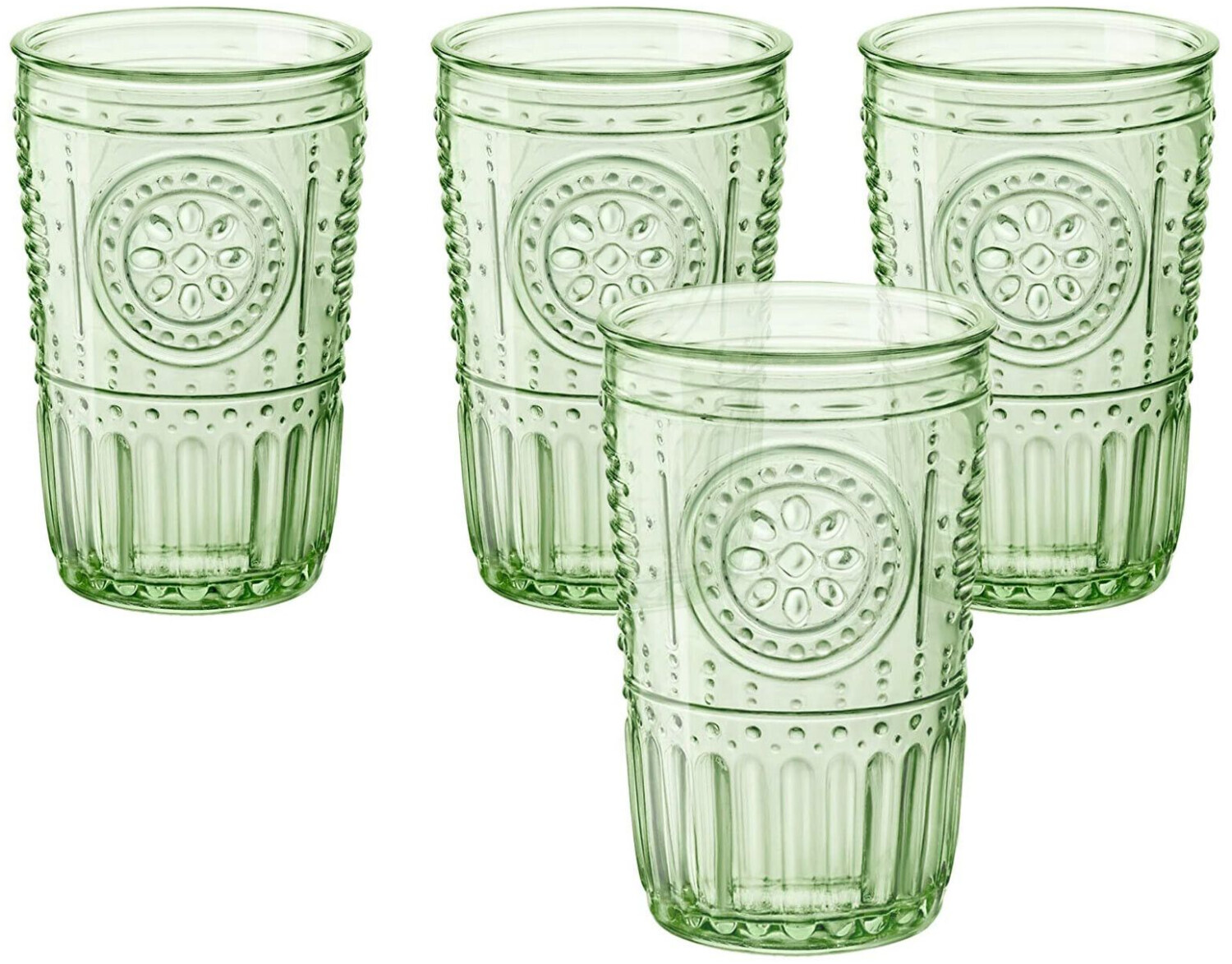 Bormioli Rocco Romantic water glasses 340 ml set of 4