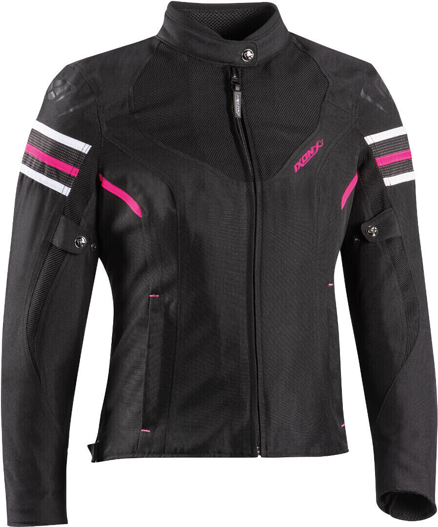 IXON Blouson Ilana Evo noir/fuchsia/blanc