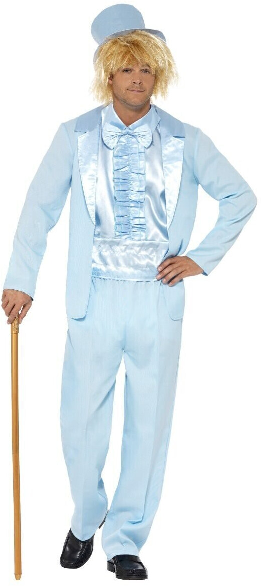 Smiffy's 90s Stupid Tuxedo Costume blue (4320)