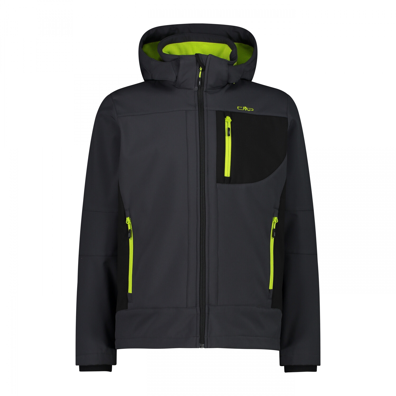 CMP Man Softshell Jacket With Detachable Hood (3A01787N) antracite/acido