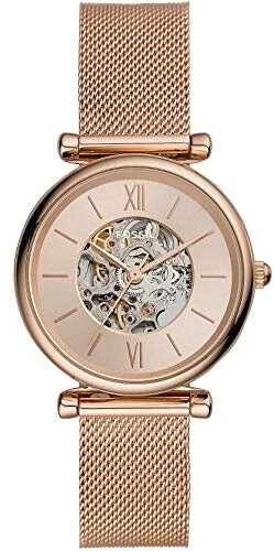 Fossil Carlie 35 mm pink gold