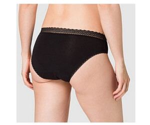 Schiesser PERIOD PANTY 2 PACK - Period underwear - schwarz flieder