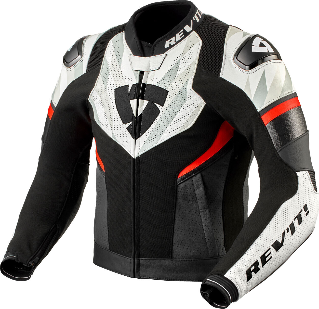 REV'IT! Blouson Hyperspeed 2 Air noir/blanc