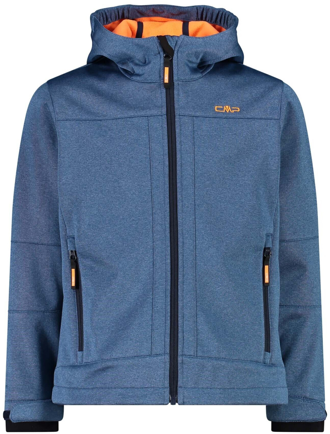 CMP Boys Softshelljacket Fix Hood (3A00094M) bluestone melange