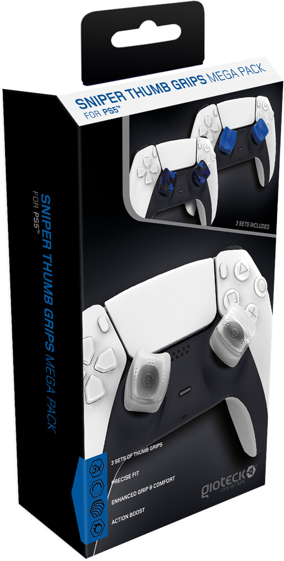 Photos - Console Accessory Gioteck PS5 Sniper Thumb Grips Mega Pack 