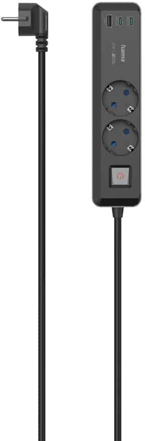 Hama 2-fach 2x USB-C/1x USB-A schwarz (00223188) ab 31,91 €