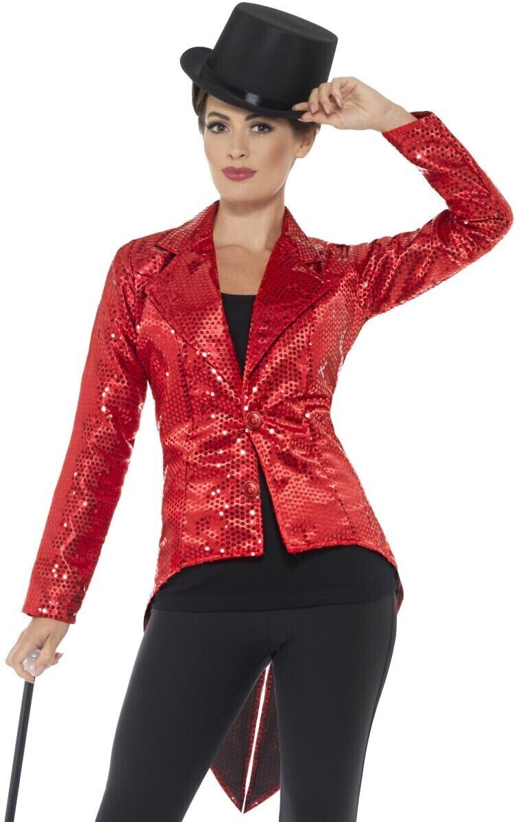 Smiffy's Sequin Tailcoat Jacket Ladies red (46958) au meilleur prix sur  idealo.fr