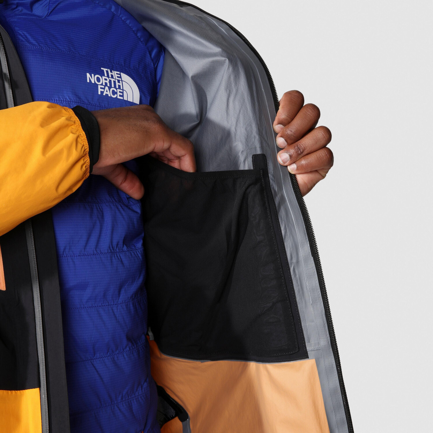 The North Face Dawn turn 2.5 hardshell jacket men tnf black cone