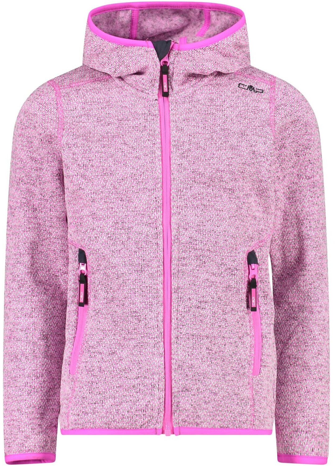 CMP Girl Fleece-Jacket Knit-Tech (3H19825) purple fluo/titanio2