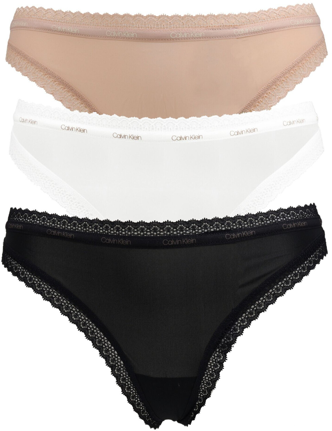 Calvin klein 3 pack bustier short string outlet