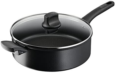 Tefal Hard Titanium On Saute Pan with Lid 28 cm