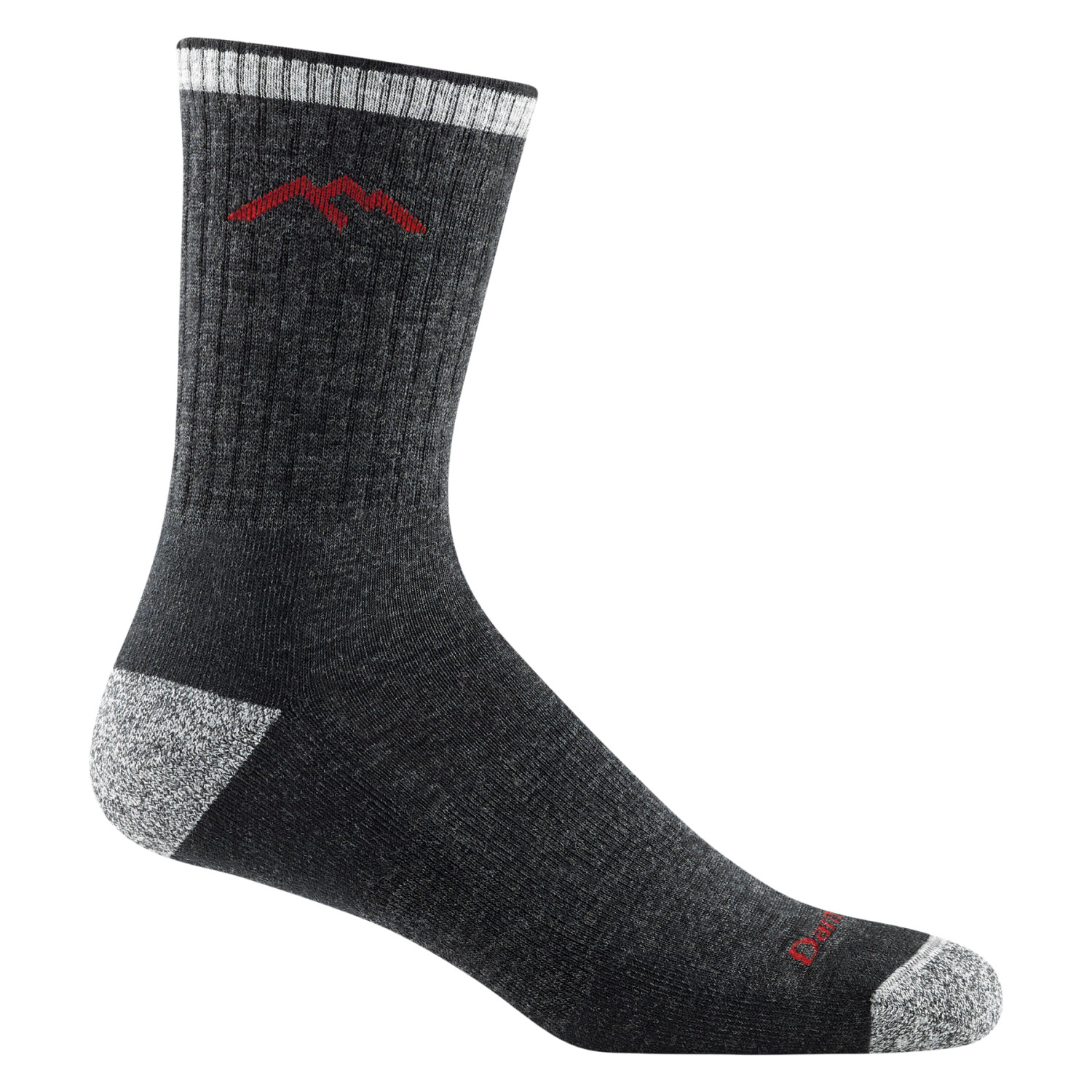 Darn Tough Men's Hiker Micro Crew Midweight Hiking Sock black