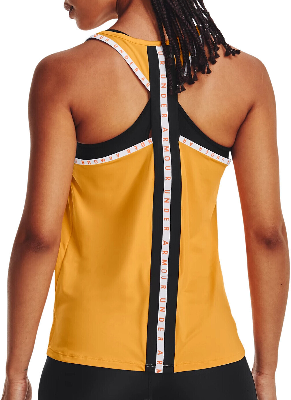Under Armour Girls UA Knockout Tank yellow au meilleur prix sur