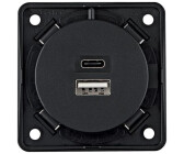 Integro FLOW USB-Steckdose 2x 12V anthrazit matt, 75,10 €