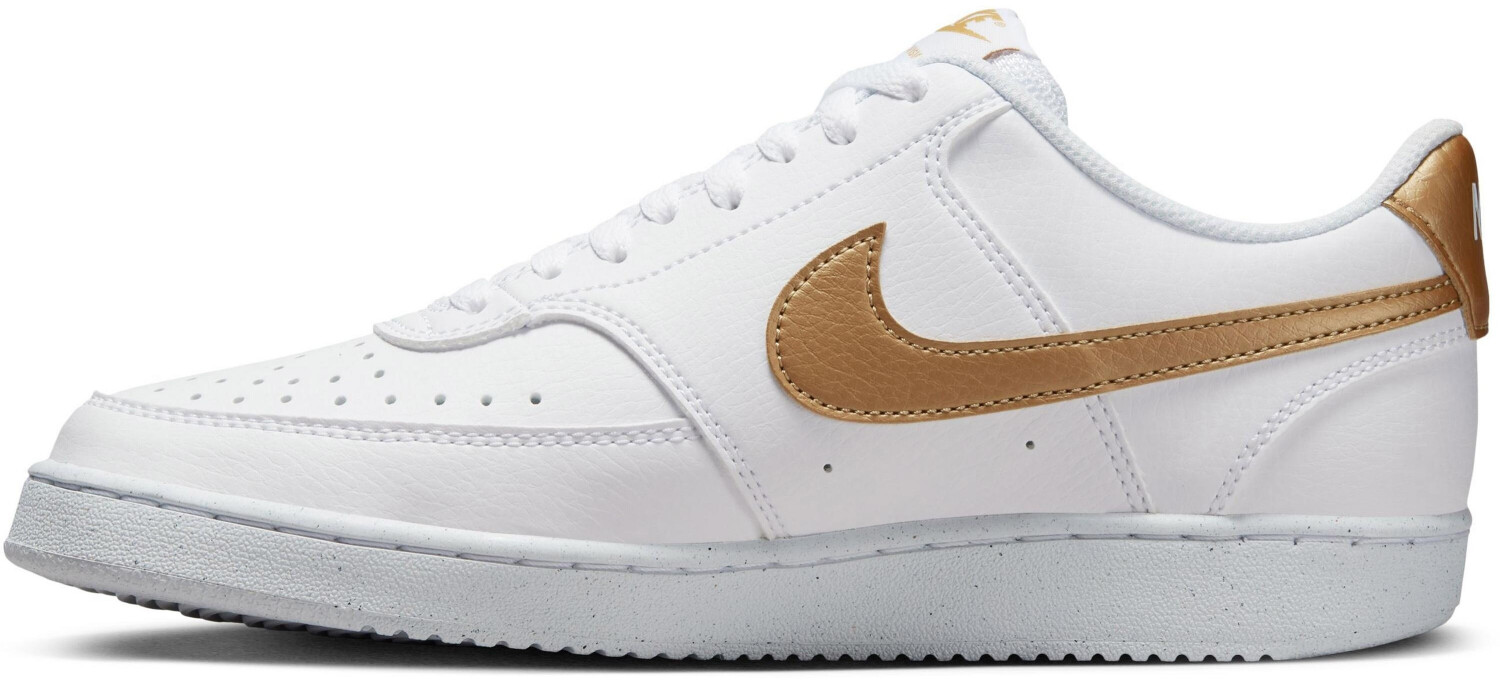 Women's white and gold air force 1 sale