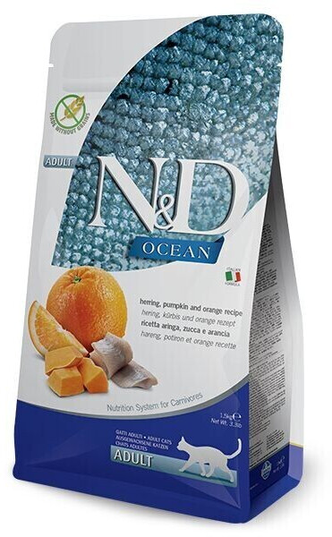 Farmina N&D Ocean Adult Cat Herring Pumpkin and Orange (1,5g)