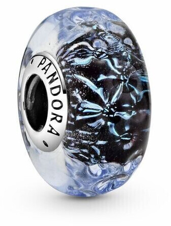 Pandora Wavy Dark Blue Murano Glass Ocean (798938C00)