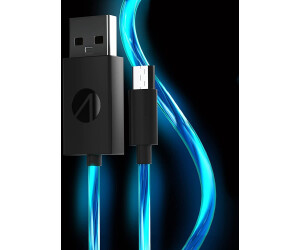 STEALTH USB-C Ladekabel (2x 2m) mit LED Beleuchtung (Playstation 5