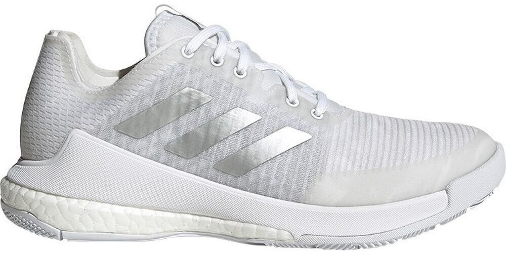 White adidas volleyball shoes top