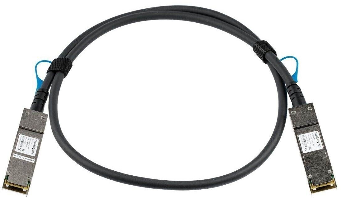 StarTech QSFP+ passive Twinax 1m Black