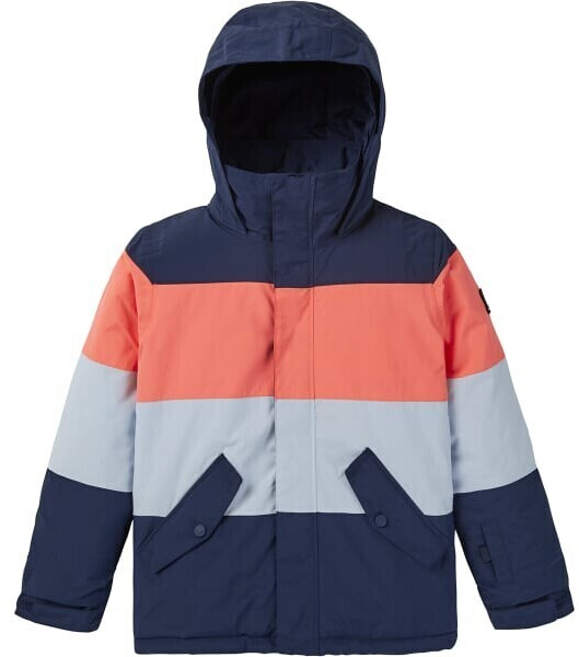 Burton Boys Symbol Jacket dress blue/tetra orange/ballad blue