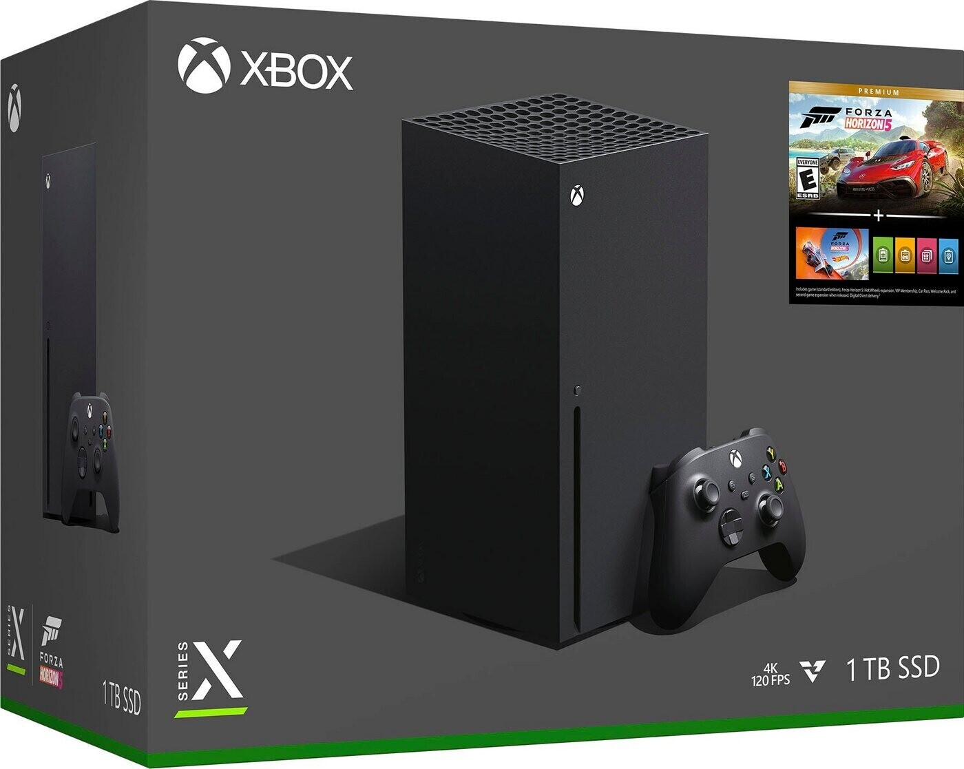 Soldes Microsoft Xbox Series X Black + Forza Horzion 5: Premium Edition  2024 au meilleur prix sur