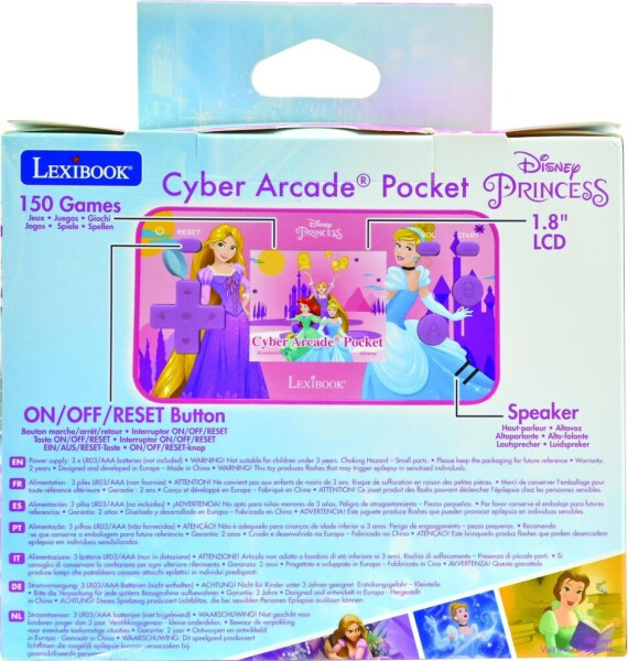 Lexibook Cyber Arcade Pocket JL1895 Disney Prinzessinnen, Bild 2