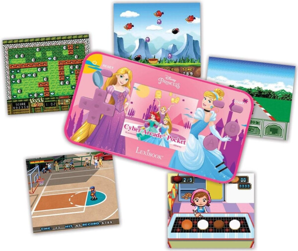 Lexibook Cyber Arcade Pocket JL1895 Disney Prinzessinnen, Bild 4