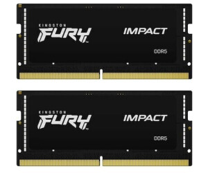 Kingston FURY Impact 32GB Kit DDR5 5600 CL40 KF556S40IBK2 32 from 85.97 Today Best Black Friday Deals on idealo