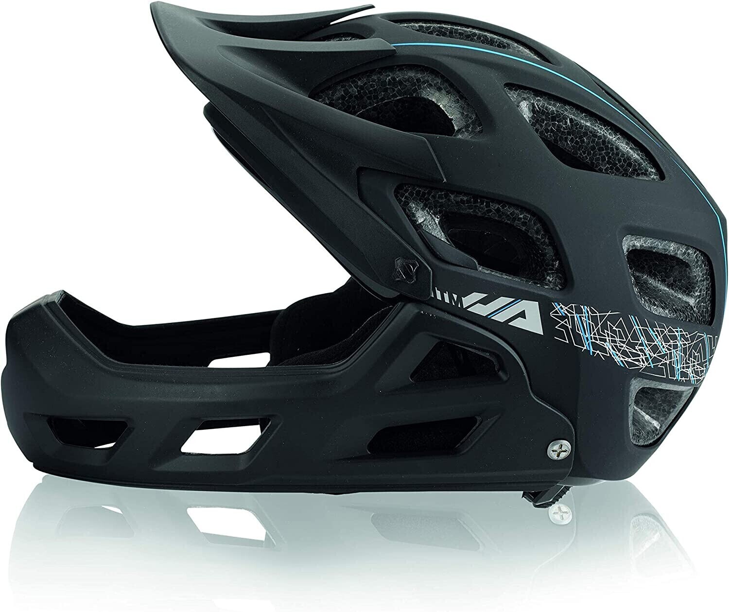 Photos - Bike Helmet XLC BH-F05 All MTN Full Face Black 