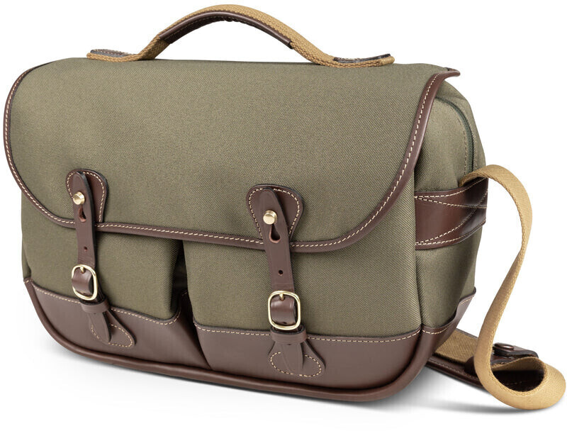 Billingham Mini Eventer sauge FibreNyte / chocolat cuir