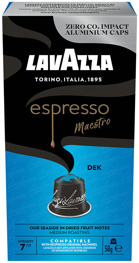 Café espresso en cápsulas Starbucks Nespresso 10 unidades de 5,7 g.