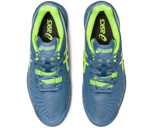 Asics Gel Resolution 9 steel blue hazard green ab 101 95