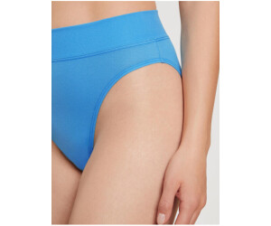 Women's Calida 22030 Elastic Hi Cut Brief Panties (Sodalite Blue XS) 