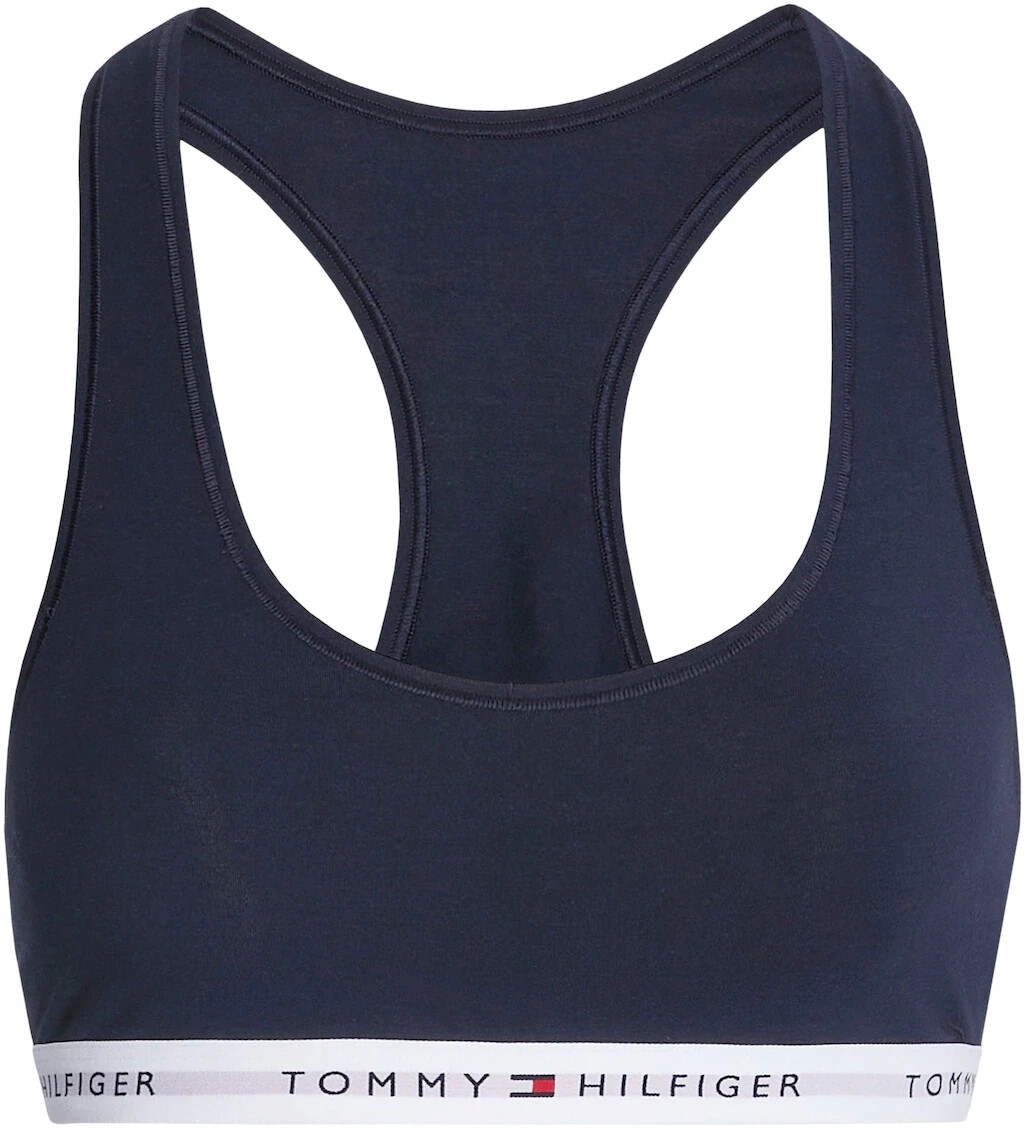 Tommy Hilfiger Tommy Icons Unlined Bralette (UW0UW03820) desert sky