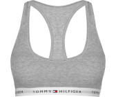 Tommy Hilfiger Underwear Logo Underband Unlined Triangle Bra Light Grey  Heather Women's