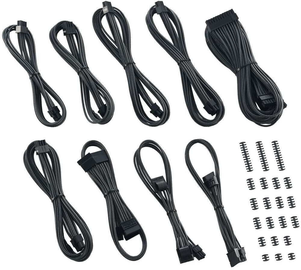 CableMod RT-Series Classic ModMesh Cable Kit for ASUS and Seasonic - Carbon