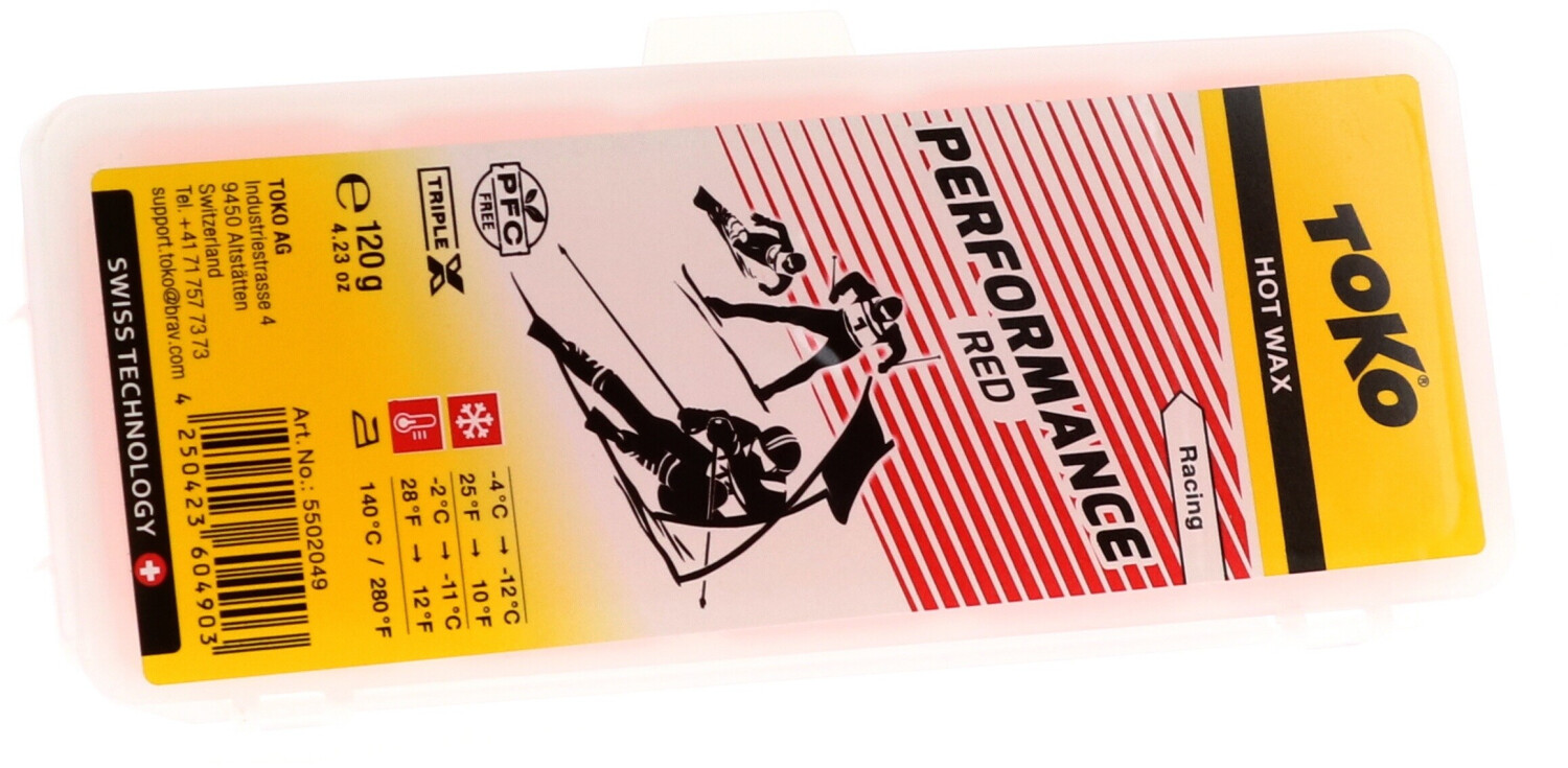TOKO Base Performance Red ホットワックス 120g Amazon.com: TOKO All in One Snowboard and Ski Wax 120g