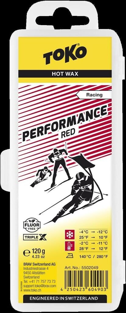 Toko Performance Hot Wax red 120g ab 19,03