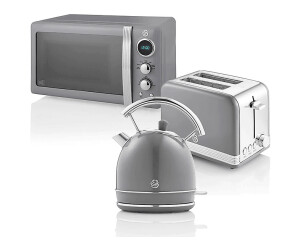 Swan retro toaster grey discount