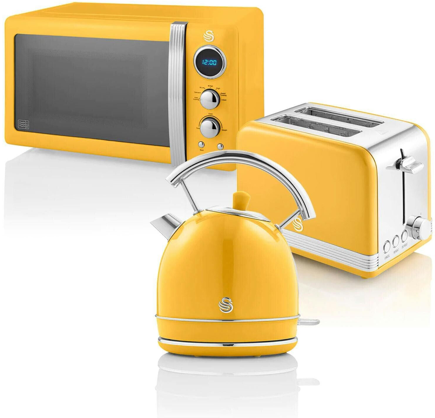 Swan Retro Microwave Kettle Toaster 2 ab 228 21 Preisvergleich bei idealo