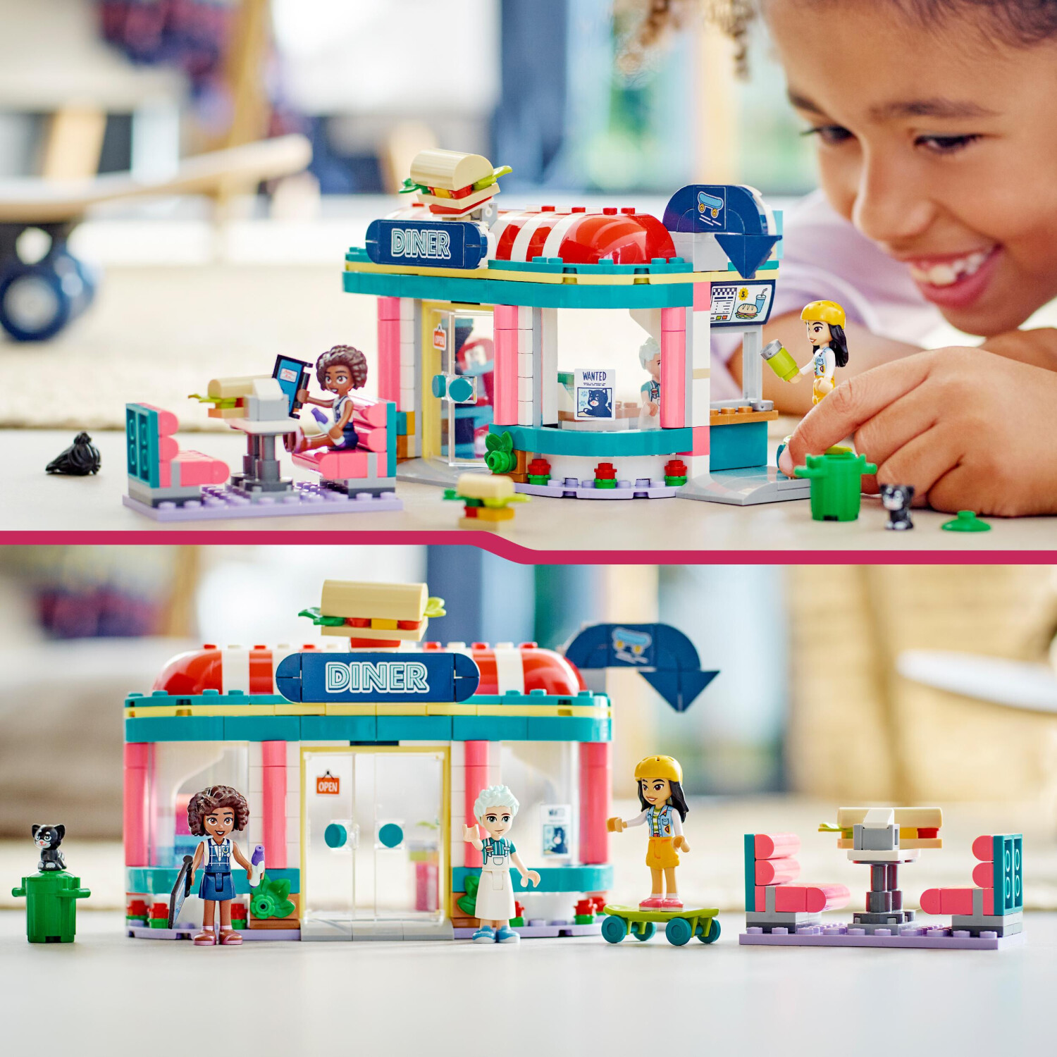 Lego Friends Le Snack Du Centre-ville - 41728