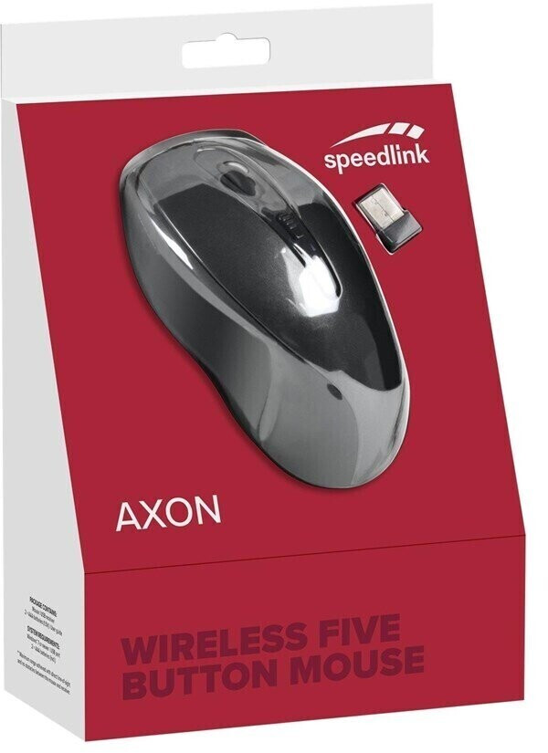 Buy Speedlink Axon Desktop Wireless Mouse Dark Grey from £11.99 (Today) –  Best Deals on