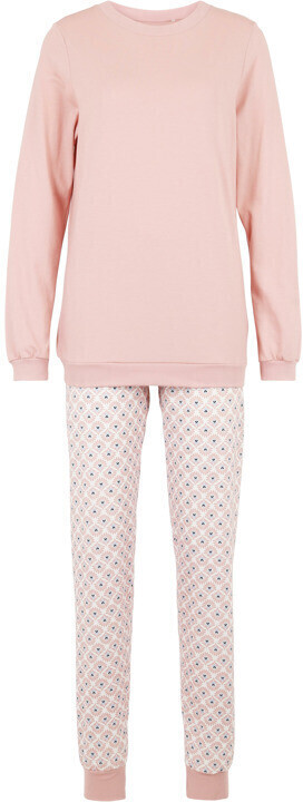 Calida Lovely Nights Pyjama with Cuff rose bud